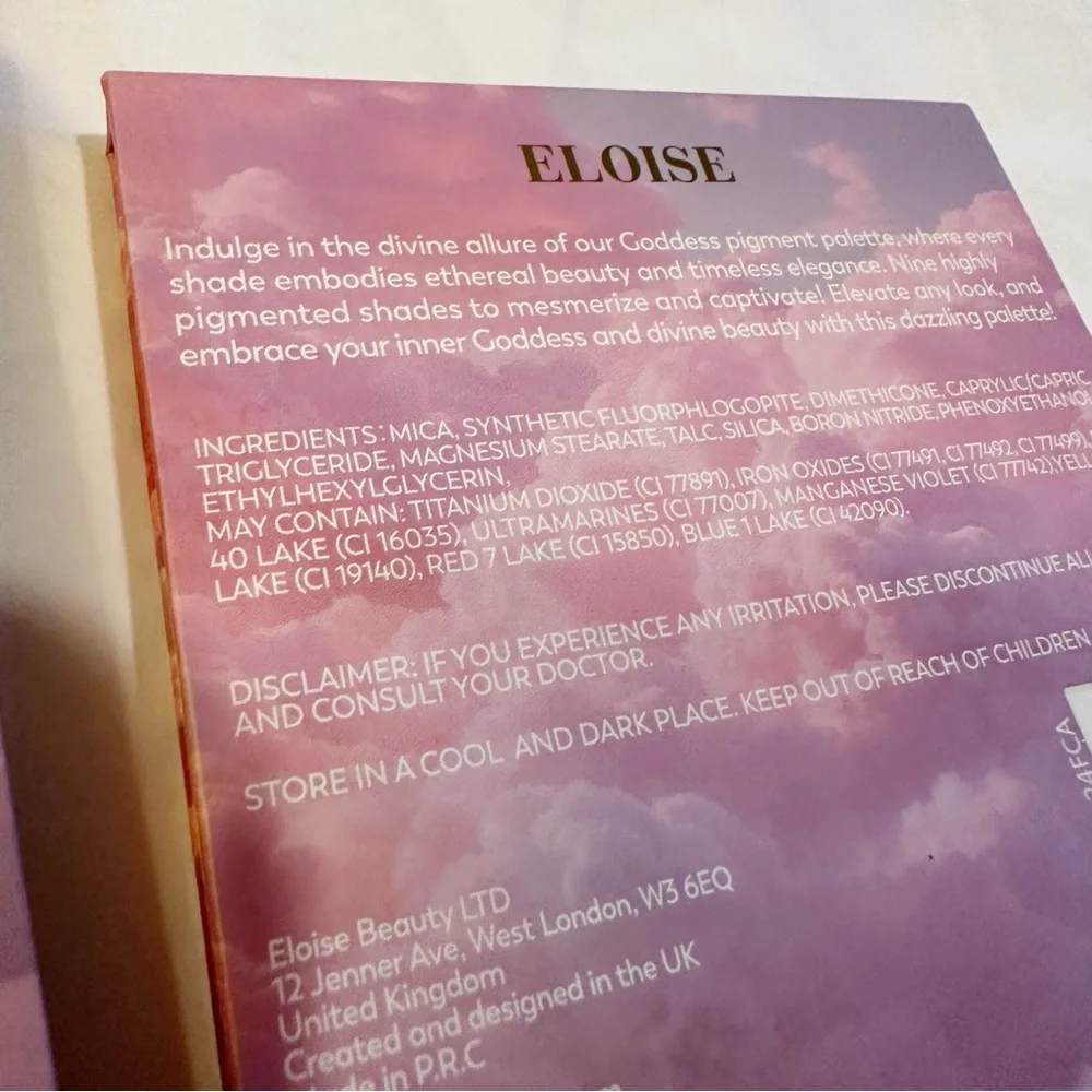 Eloise Goddess Eyeshadow Palette